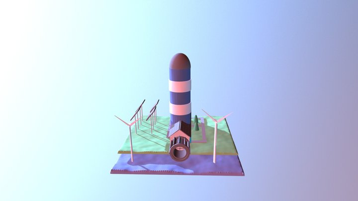 Light House 3D Model