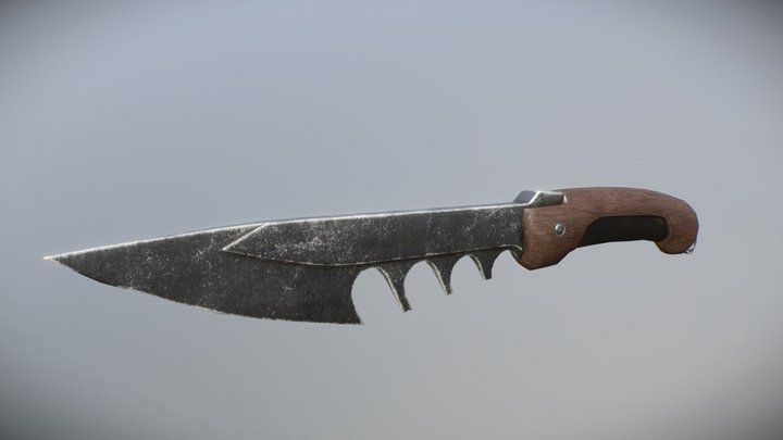 Knife 3D Model