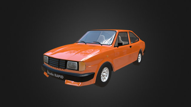 Skoda 135 Rapid 3D Model