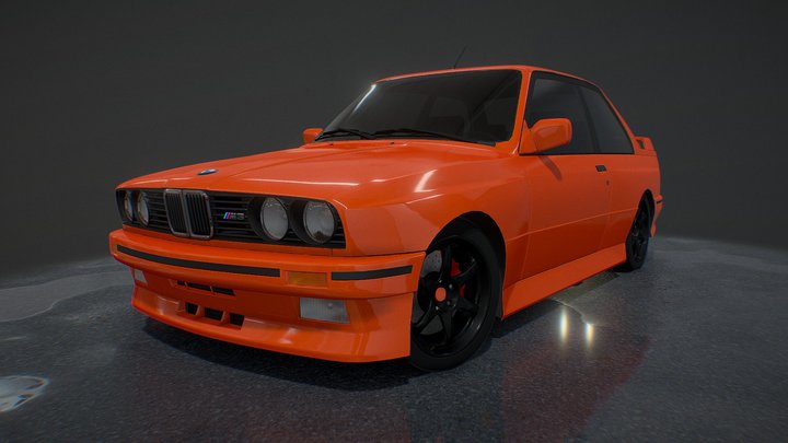 BMW M3 E30 – Free 3D Model STL