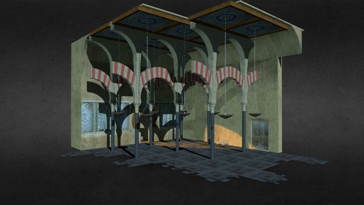 Mosque Lighting Final 3D Model