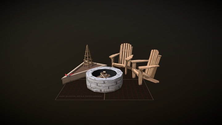 5 Props Assignment 3D Model