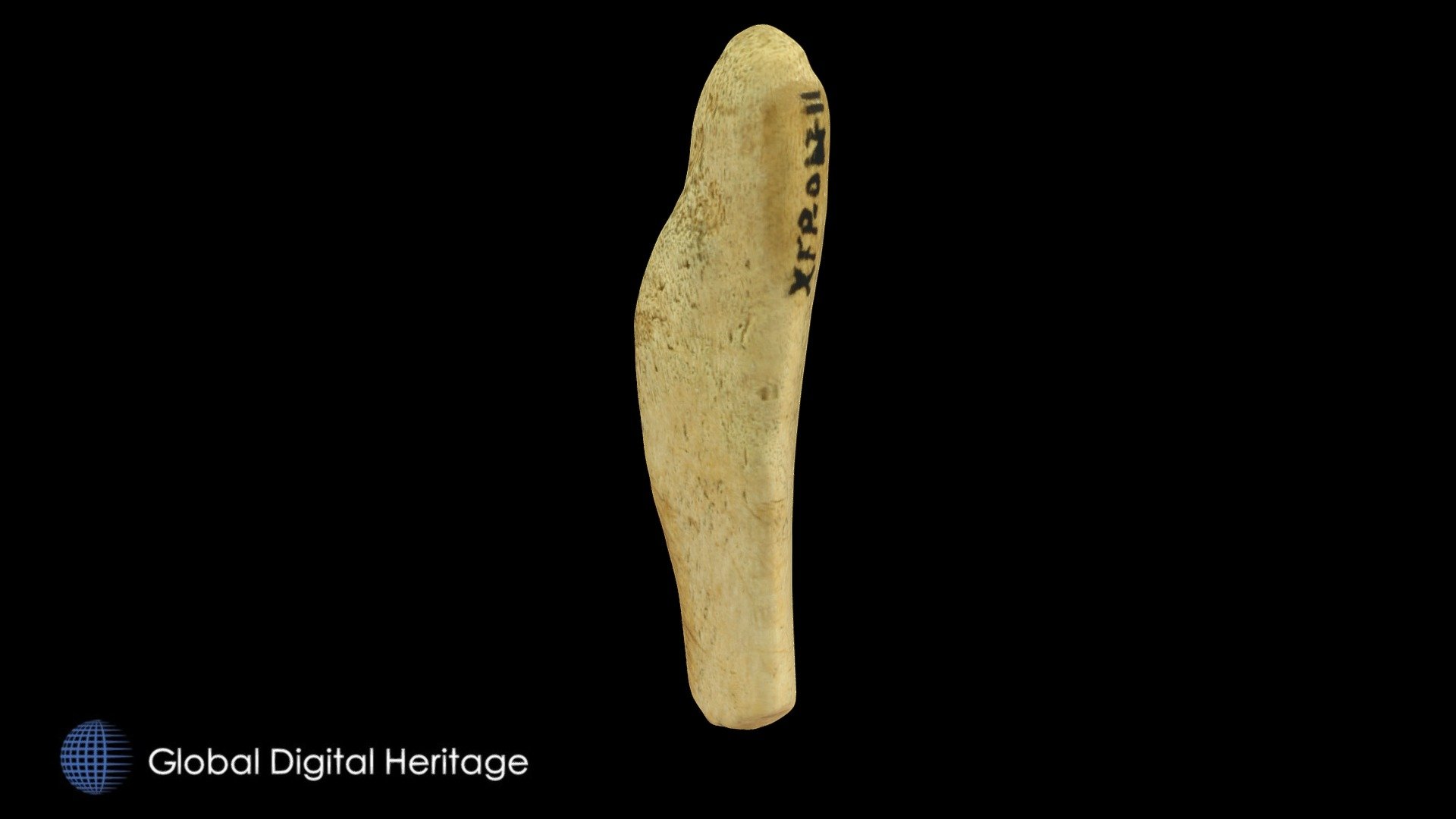 XFP-067 bone tool. Sanak Island, Alaska.