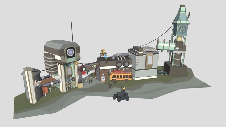 10drafts2_color 3D Model
