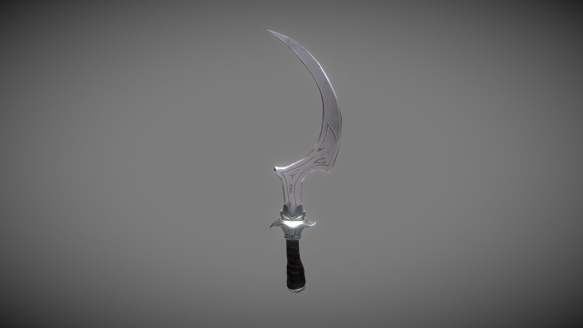 Fantasy Sickle Weapon - Buy Royalty Free 3D model by Aadi7z [6d6a573 ...