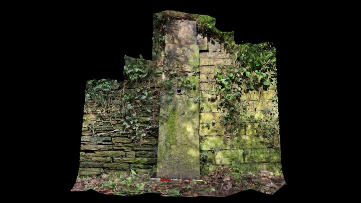 Gate Posts in Graves Park 6 3D Model