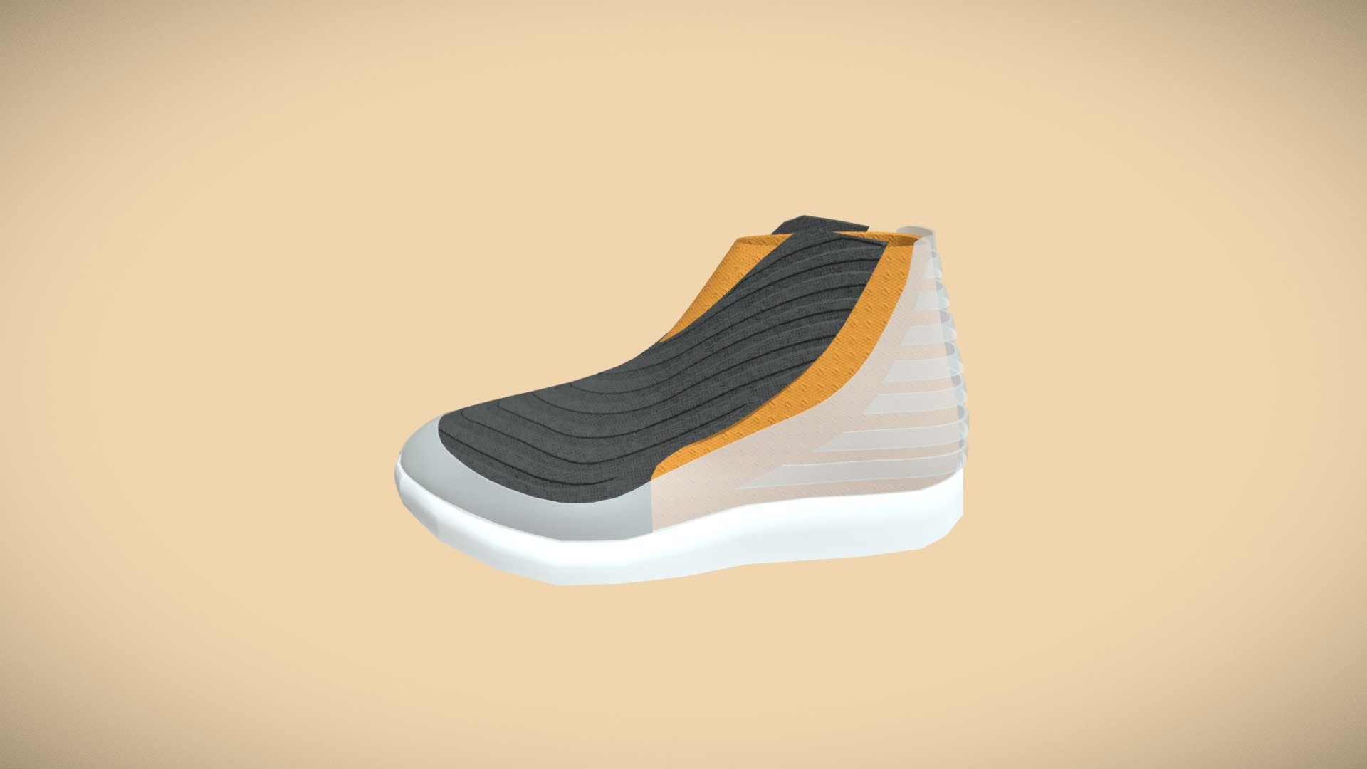 Shoe_Animated - 3D model by Jethro Mak (@jethromakk) [6d6c626] - Sketchfab