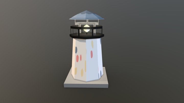 animal crossing lighthouse 3D Model