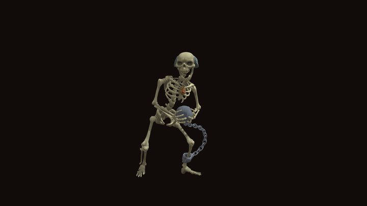 Skeleton - Animated 3D Character 3D Model