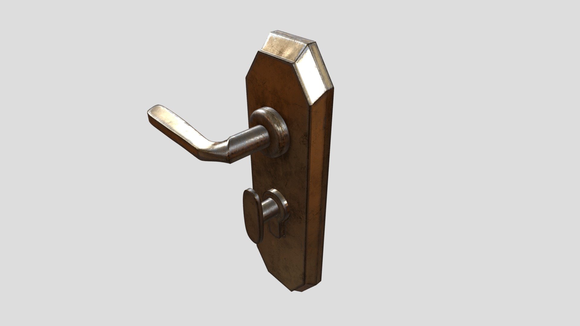 Door Handle Download Free 3D model by zubair498 [6d6e6b8] Sketchfab