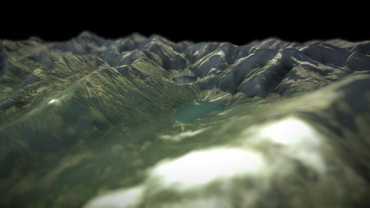 Tatra Mountains (from the polish side) – Modello 3D gratuito STL