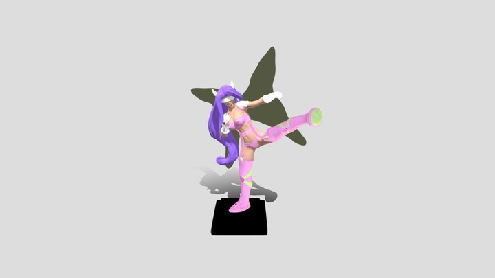Kazemon - Digimon 3D Model