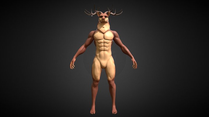 Deer 3D Model