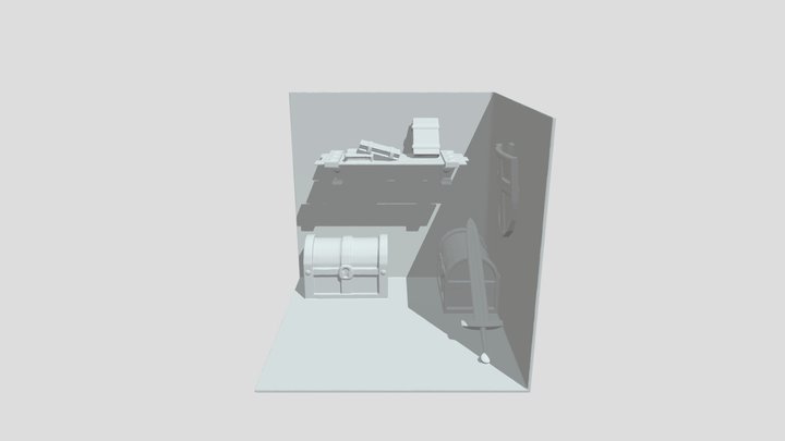 Diorama Texturización 3D Model