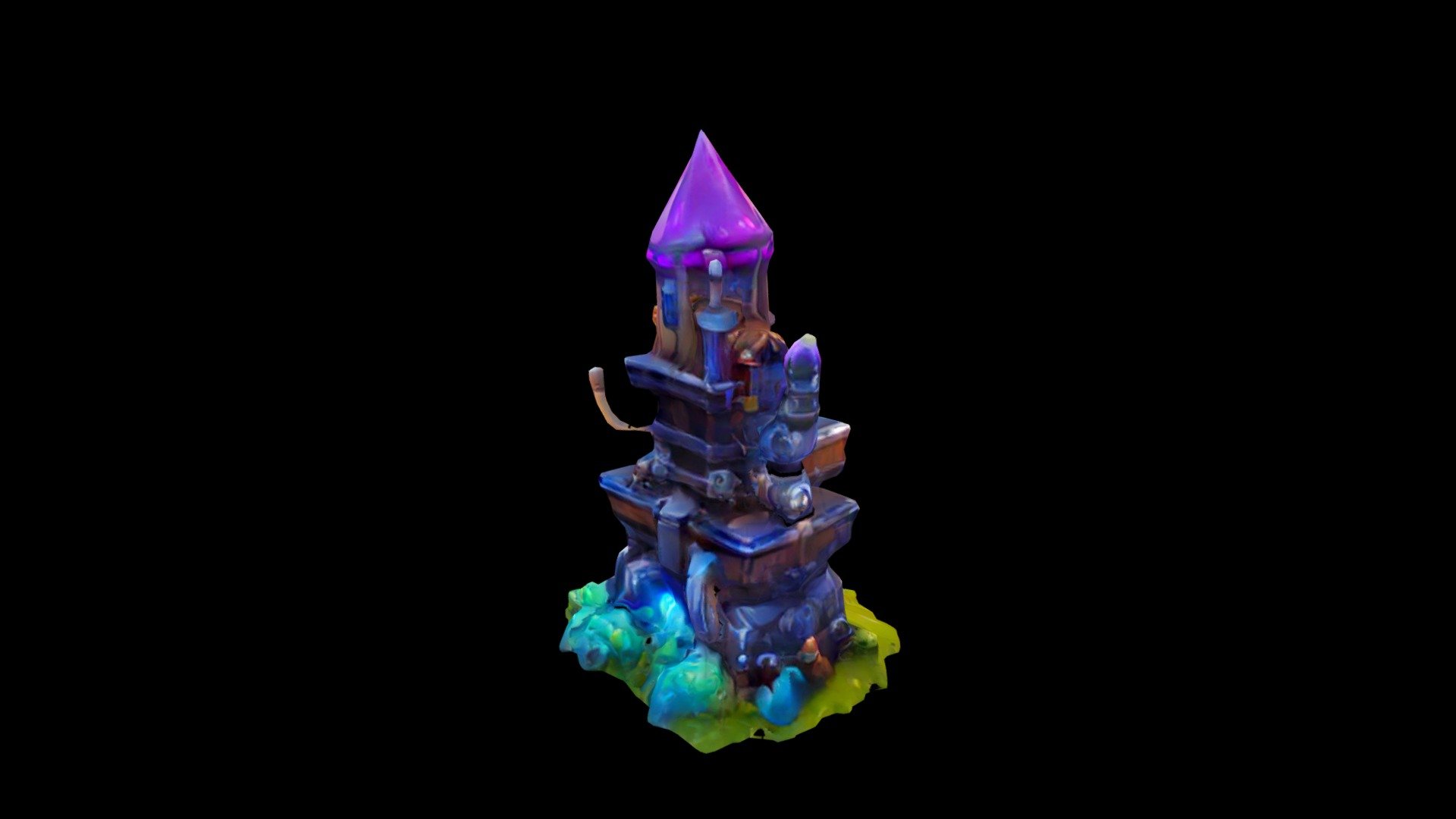 Tower Fall RTS building 0534d69b-0fd8-4085-913b- - Download Free 3D ...