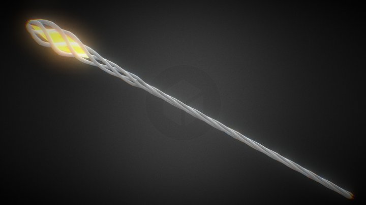 Cool Staff 3D Model