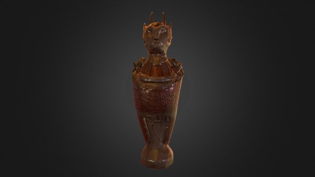 6th Ashstatue 3D Model