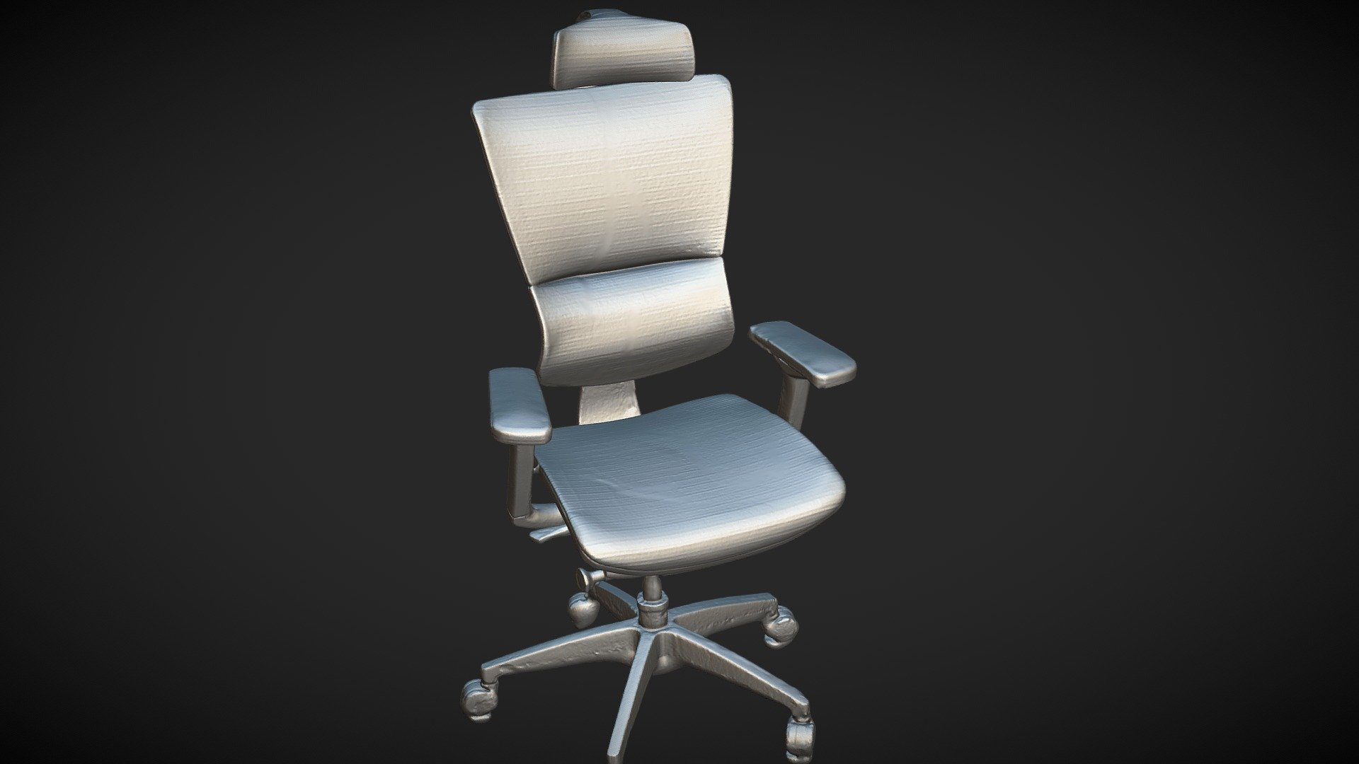 Office chair (SCAN) Revopoint Range Download Free 3D model by