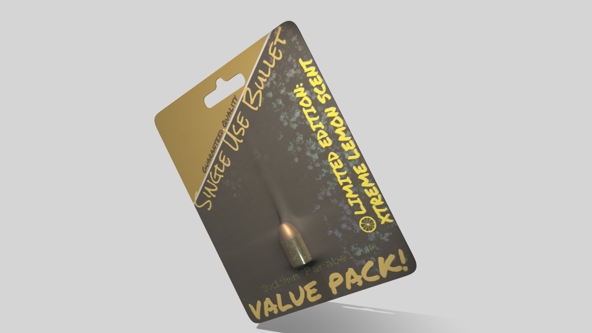 Single Use Bullet - 3D model by Ms Malvolio (@ms_malvolio) [6d74b15 ...