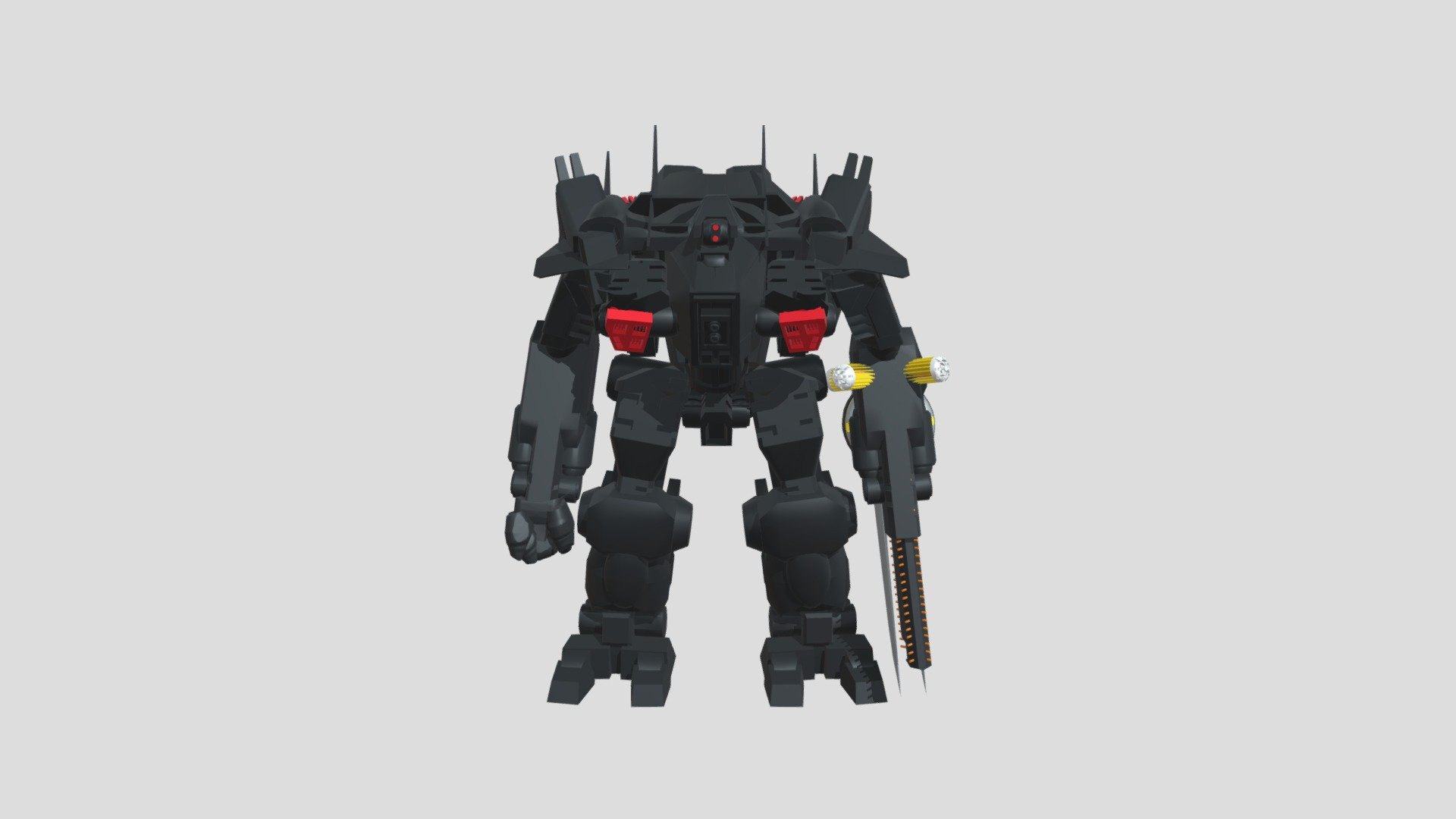 another military robot - 3D model by graham (@shenr) [6d74bc7] - Sketchfab