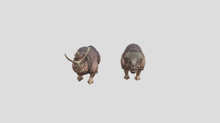 Carl & Frank 3D Model