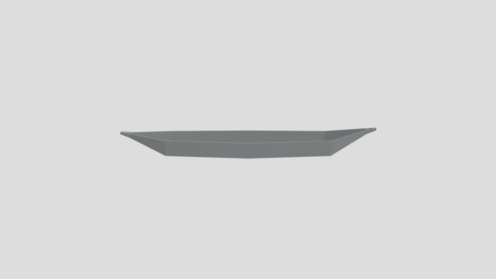 Canoa del Amazona 3D Model