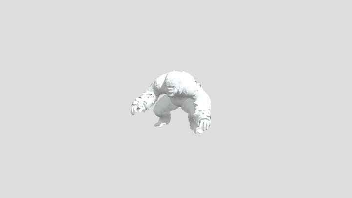 Bigfoot6_idle_lookaround 3D Model