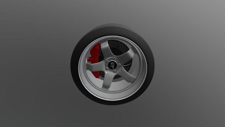 Wheel Mayer Visual 3D Model
