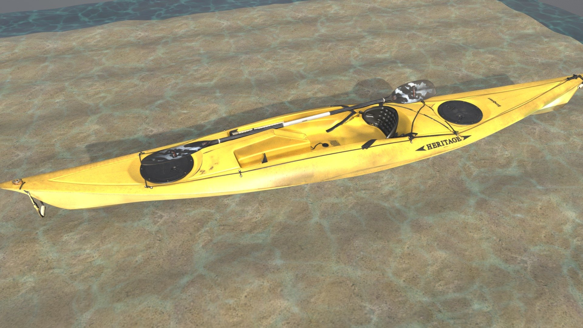 Kayak Summer Fun! Download Free 3D model by Kevin Merino (kmerino