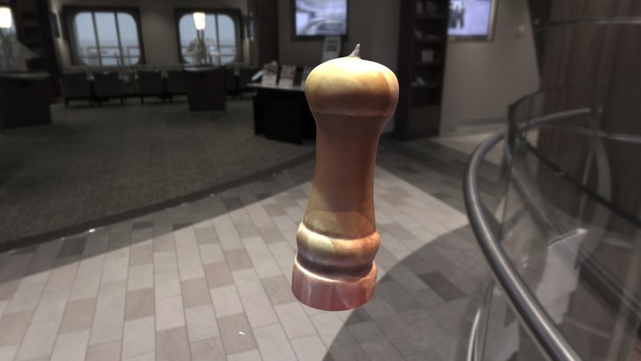 Moledor de Pimienta 3D Model