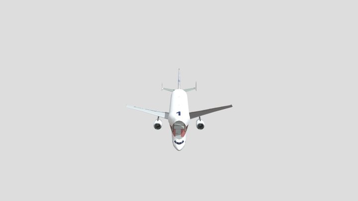 Airbus a600 st 3D Model