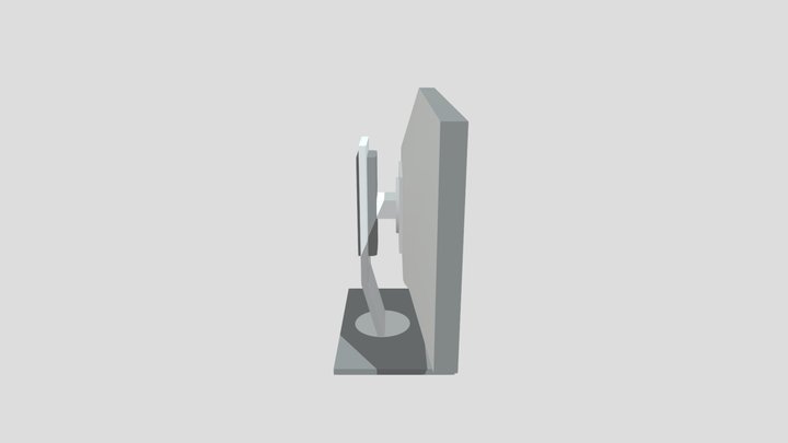 monitor 3D Model