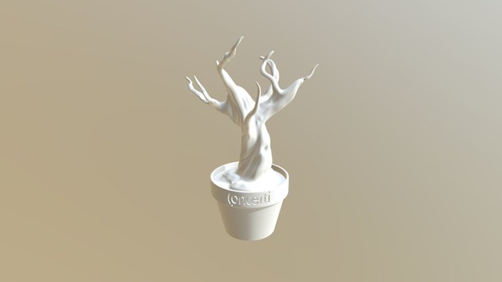 LogoConcerti 3D Model