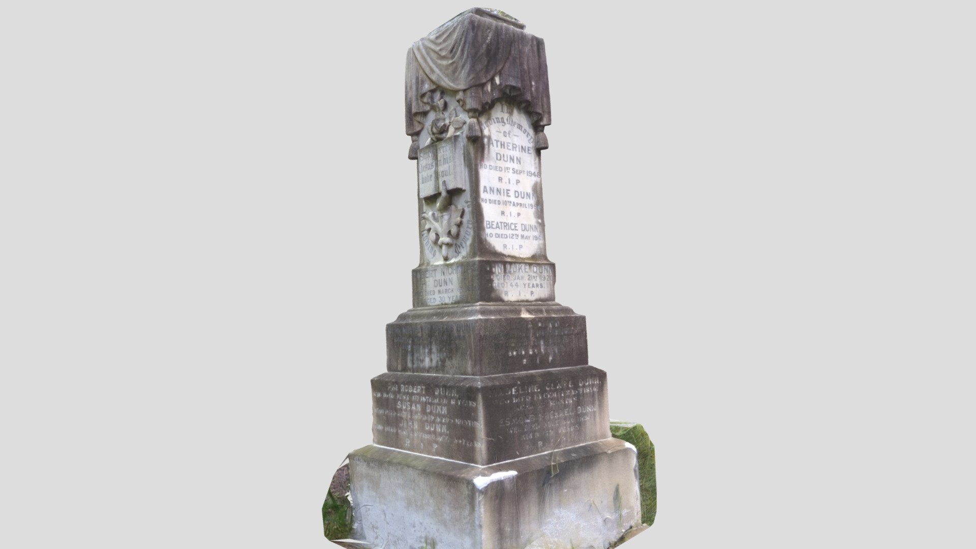 Carved Plinth - St Patricks Parramatta.