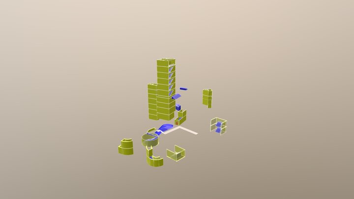 esc+cage+asc 3D Model
