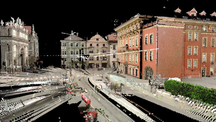 LASER SCAN Triumphpforte Innsbruck 3D Model