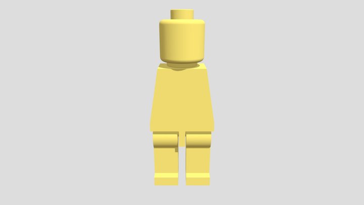 Lego (No arm) 3D Model