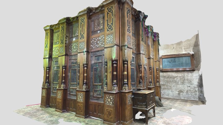 the Tomb of Ahmad al-Rifaʽi　シャイフ・リファーイー廟 3D Model