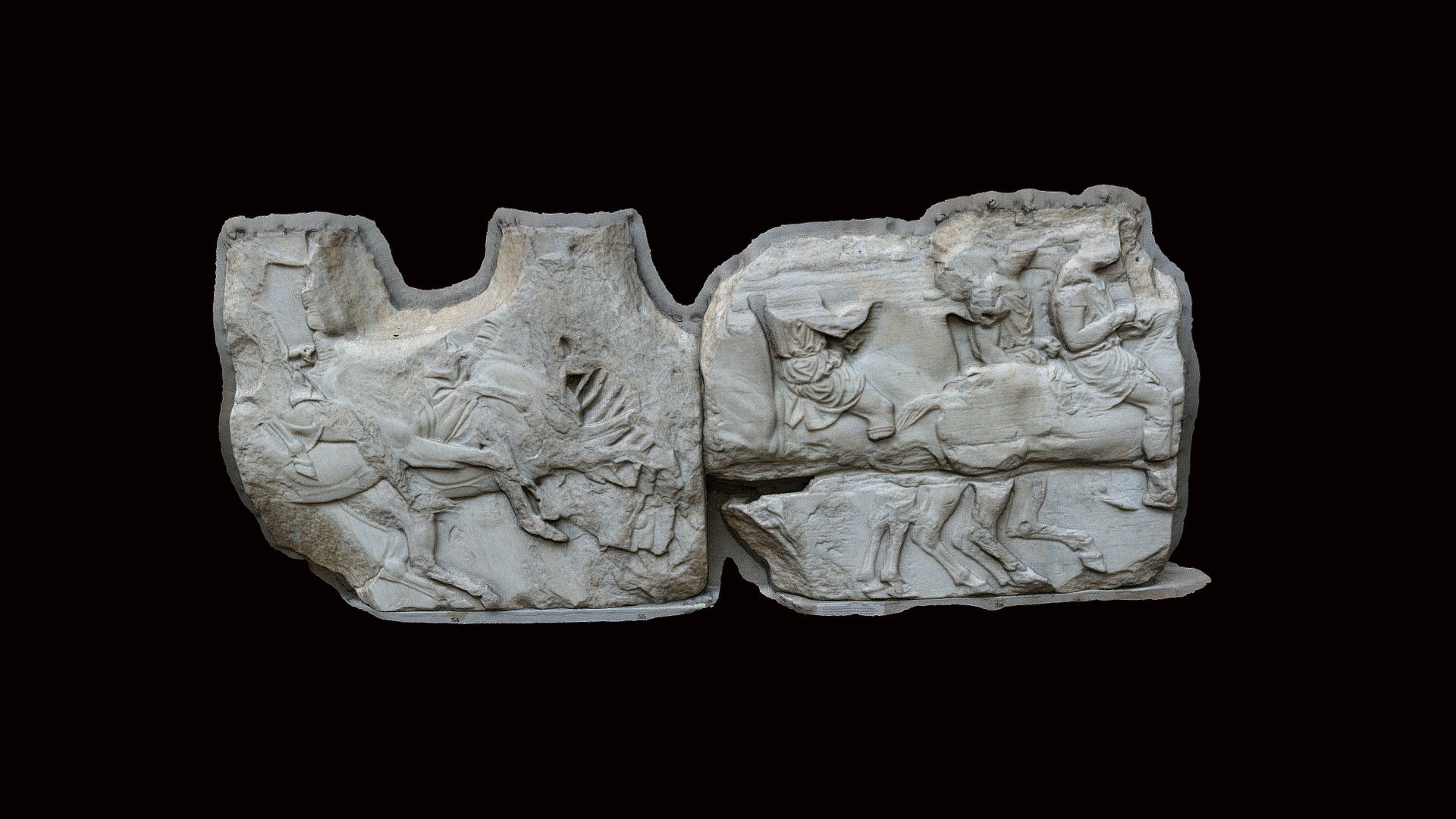 Parthenon Marbles: Blocks XXI & XIII