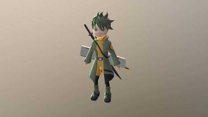 My own Oc 3D Model