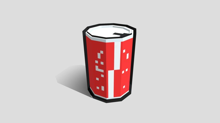 Soda can 3D Model