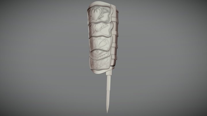 Assassin's Creed hidden blade 3D Model