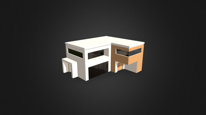 Small Iso House 2 3D Model