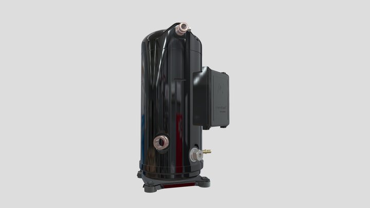 Copeland Scroll Compressor 3D Model