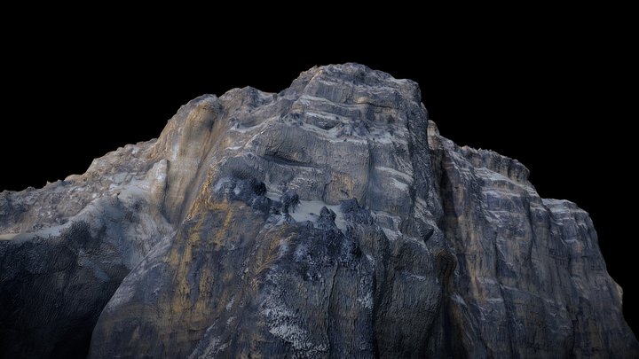 Mont Granier, Savoie-Isère, France 3D Model