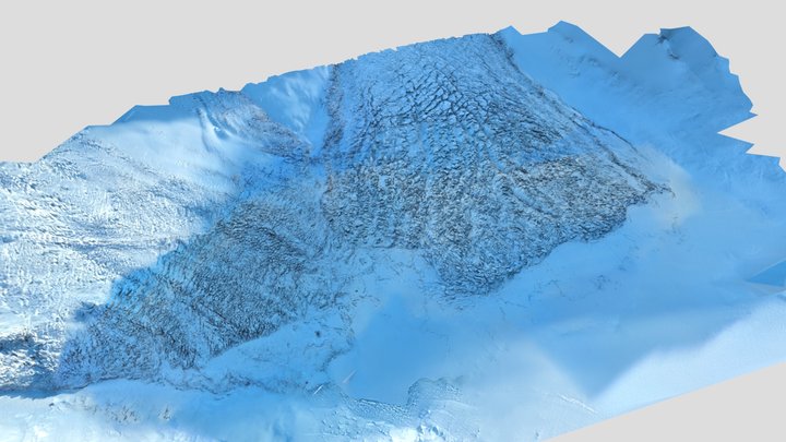 Paulabreen & Scheelebreen 2025 3D Model