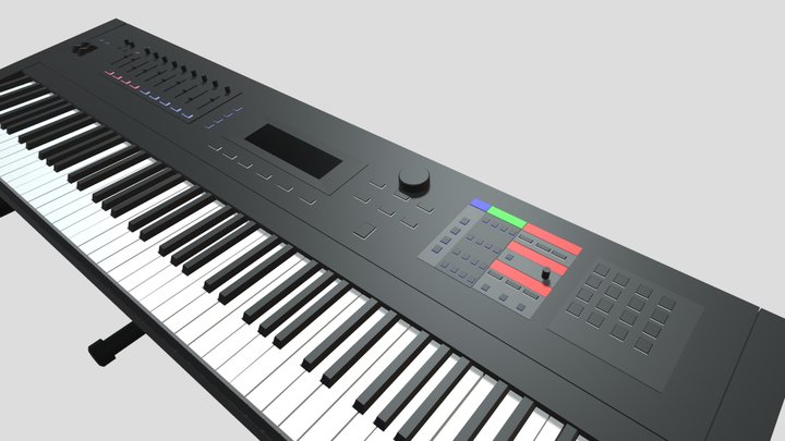 Synthesizer 3D Model