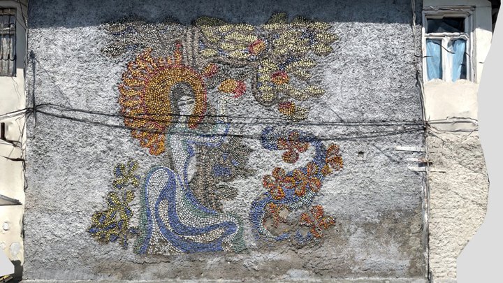 Zaqatala Mosaic 3D Model