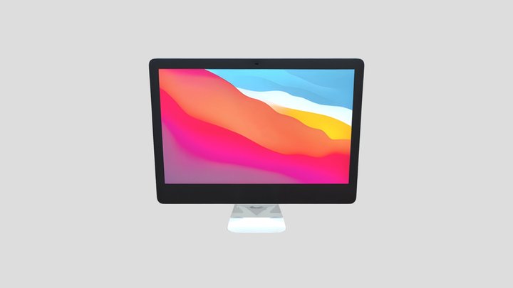 Apple iMac 3D Model