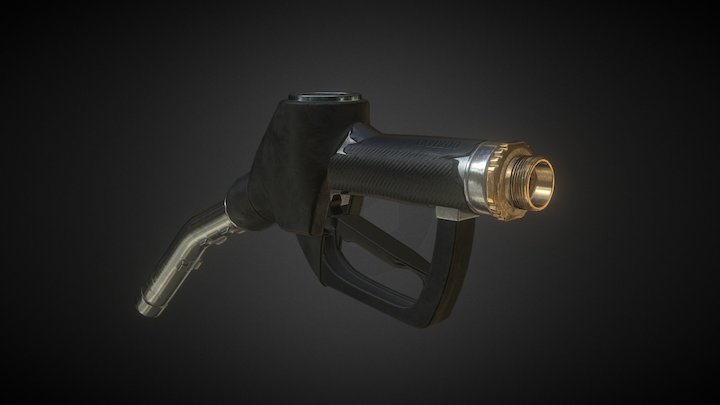Fuel pump nozzle 3D Model